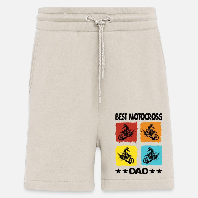 Best Motocross Dad - Shorts - made by SPREAD - WARM CLAY