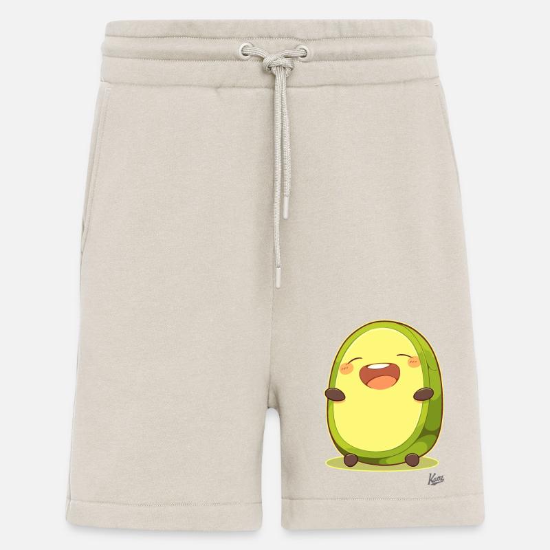 Drôle Joyeux Rire Avocat - Short bio décontracté fabriqué en UE - WARM CLAY