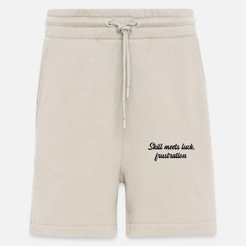 Billard - Skill meets luck, frustration - Shorts - made by SPREAD - WARM CLAY