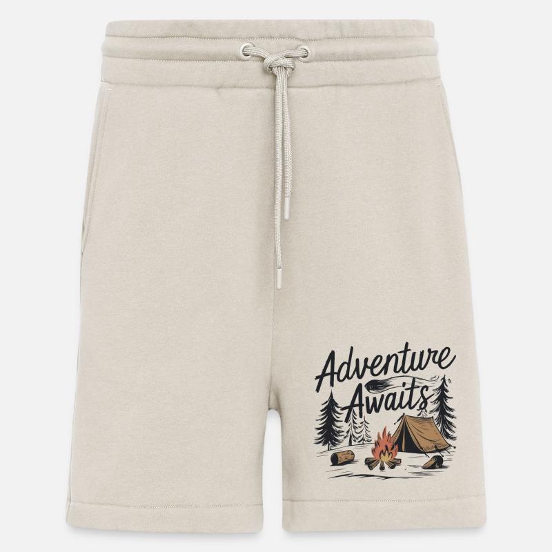 DAS ABENTEUER WARTET AUF SIE - Shorts - made by SPREAD - WARM CLAY