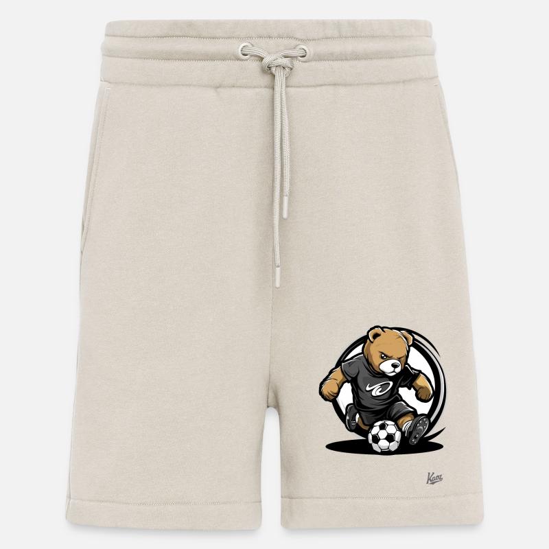 Soccer Bear - Shorts - made by SPREAD - WARM CLAY