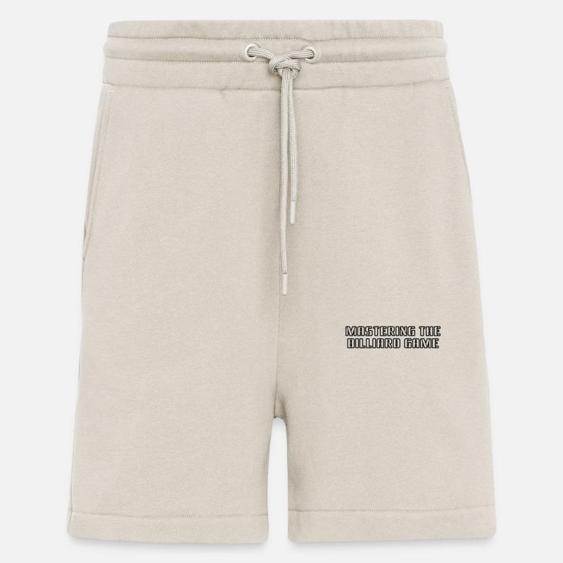 Billard - Mastering the Billiard Game - Shorts - made by SPREAD - WARM CLAY