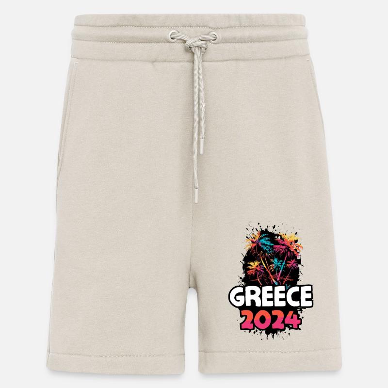Greece Party Crew - Shorts - made by SPREAD - WARM CLAY