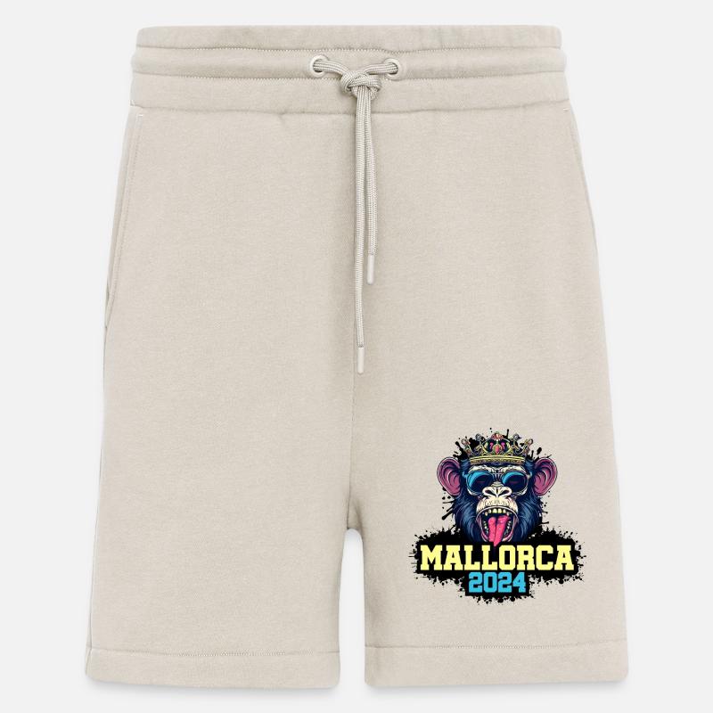 Mallorca 2024 Affe - Shorts - made by SPREAD - WARM CLAY