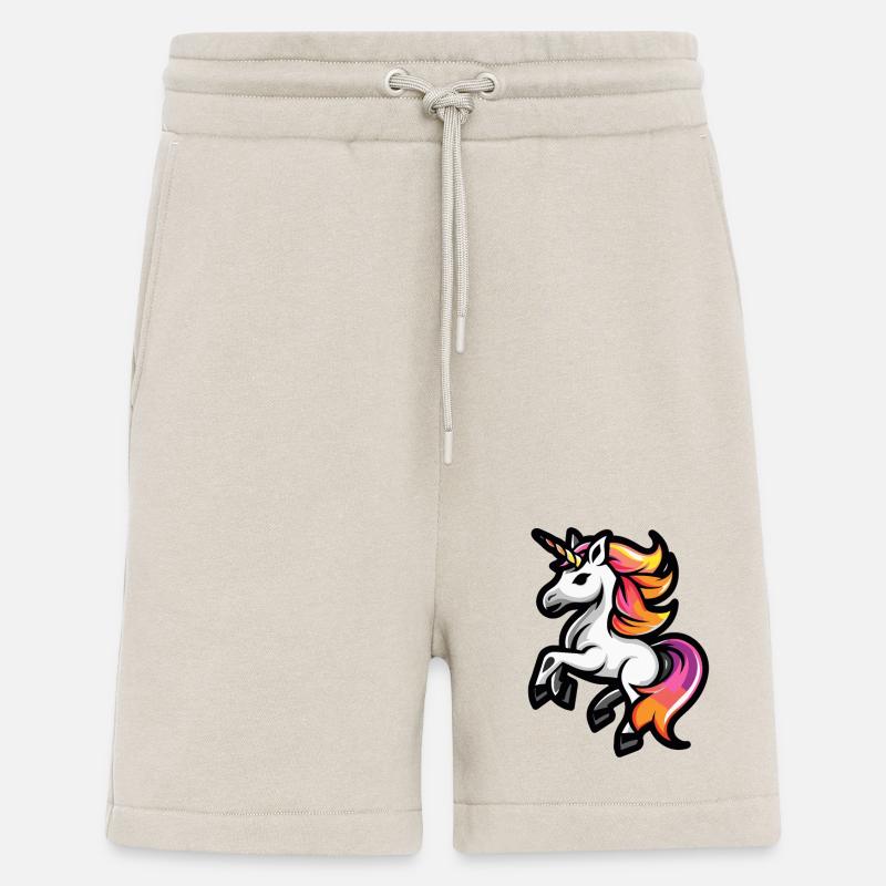 Einhorn Comic - Shorts - made by SPREAD - WARM CLAY