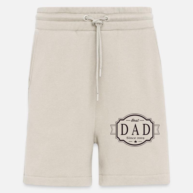 Bester Papa seit 2019 - Shorts - made by SPREAD - WARM CLAY
