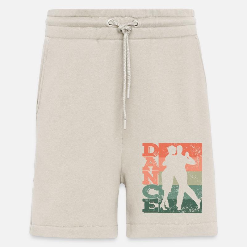 Tango Argentin Danse Milonga Vals - Short bio décontracté fabriqué en UE - WARM CLAY