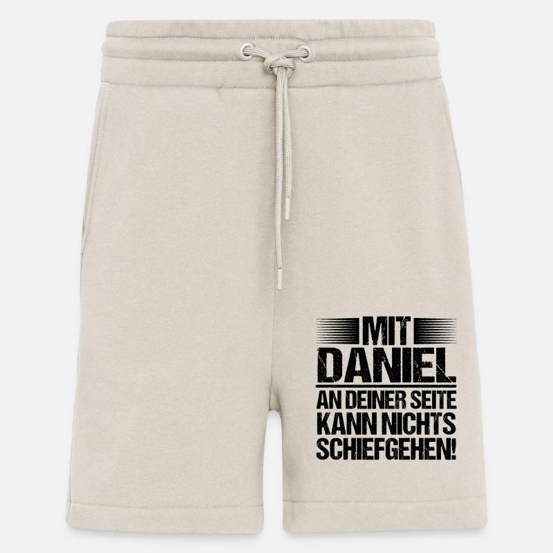 First name Daniel - Shorts - made by SPREAD - WARM CLAY