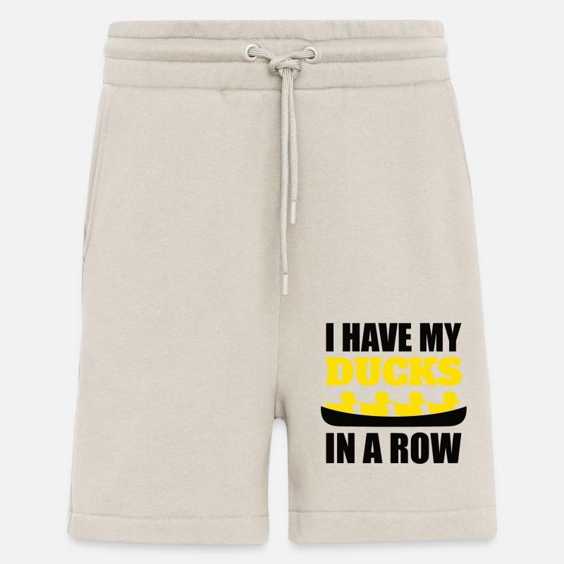 Équipe d’aviron Aviron drôle - Short bio décontracté fabriqué en UE - WARM CLAY