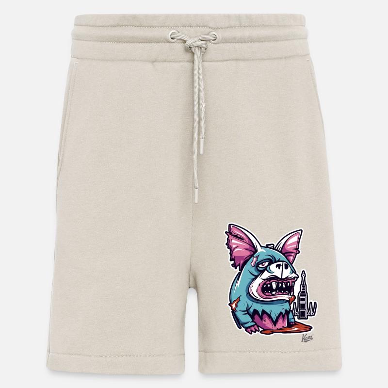 Créature monstrueuse - Short bio décontracté fabriqué en UE - WARM CLAY