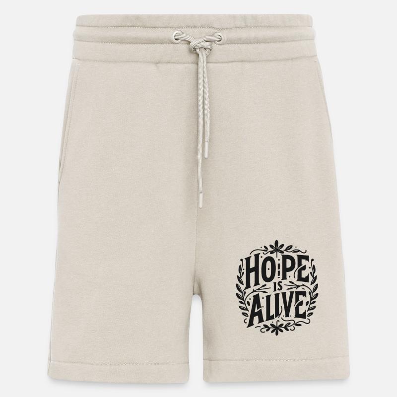 Die Hoffnung lebt - Shorts - made by SPREAD - WARM CLAY