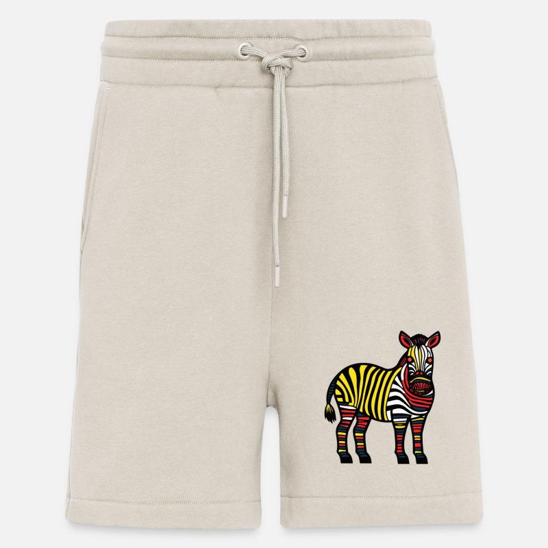 Zebra Halloween Tier - Shorts - made by SPREAD - WARM CLAY