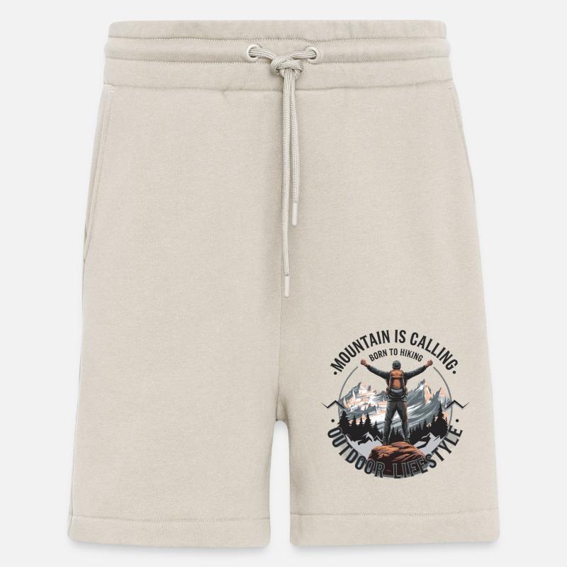 Mountain is Calling Outdoor - Shorts - made by SPREAD - WARM CLAY