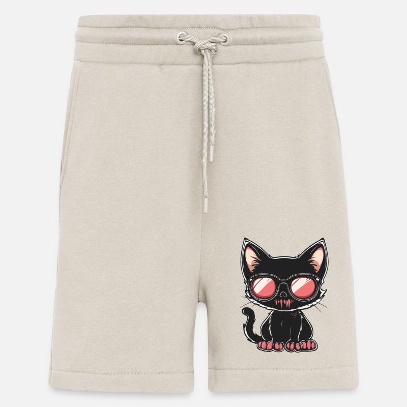 Katze Halloween - Shorts - made by SPREAD - WARM CLAY