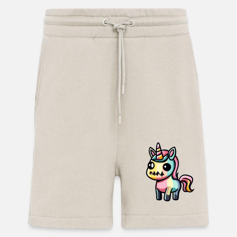 Einhorn Halloween Tier - Shorts - made by SPREAD - WARM CLAY