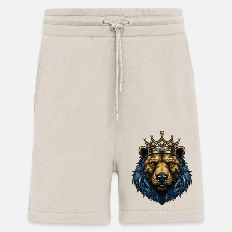 Bear Crown - Shorts - made by SPREAD - WARM CLAY