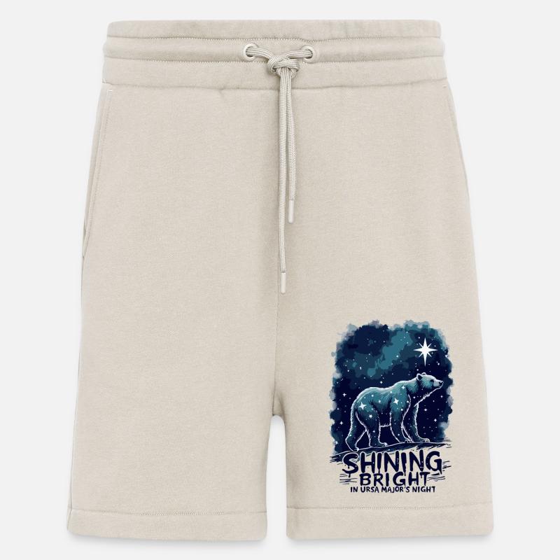 GRANDE OURSE - Short bio décontracté fabriqué en UE - WARM CLAY