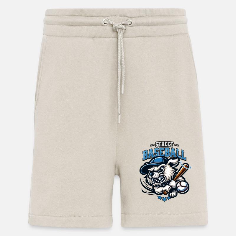 Baseball de rue - Short bio décontracté fabriqué en UE - WARM CLAY