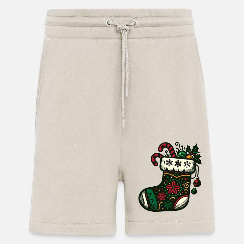 Weihnachtsstrumpf - Shorts - made by SPREAD - WARM CLAY