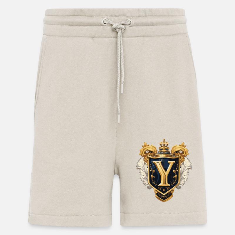 Y Buchstabe Logo Krone - Shorts - made by SPREAD - WARM CLAY