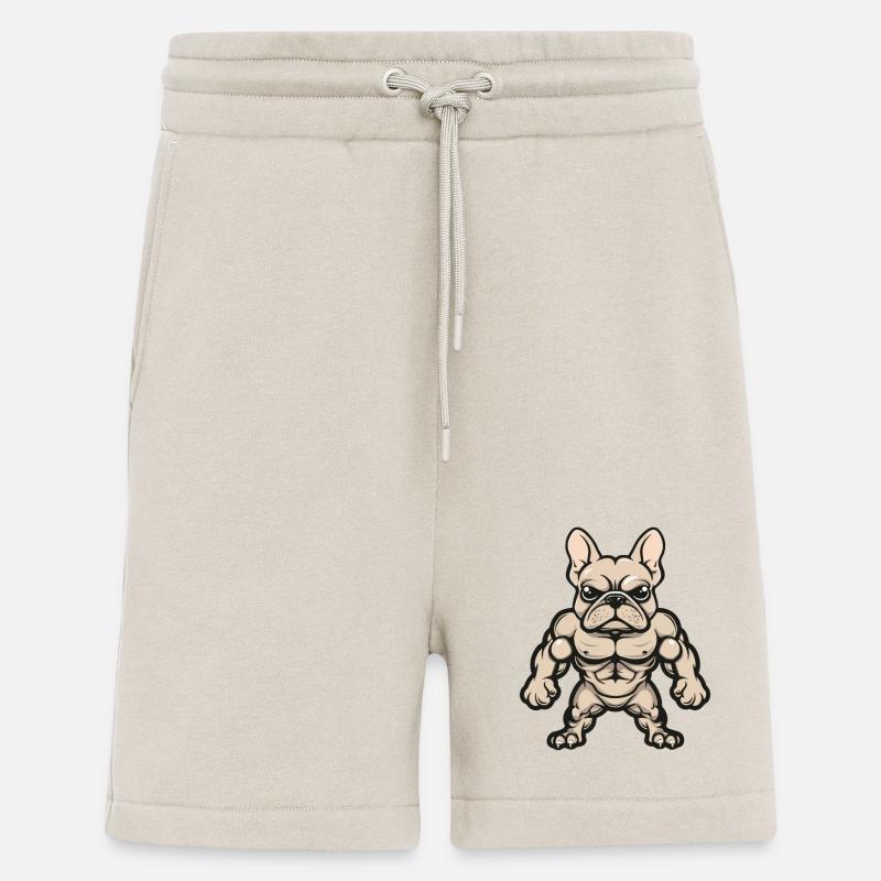 hund comic - Shorts - made by SPREAD - WARM CLAY