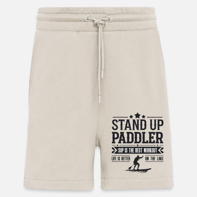 Stand Up Paddler - Short bio décontracté fabriqué en UE - WARM CLAY