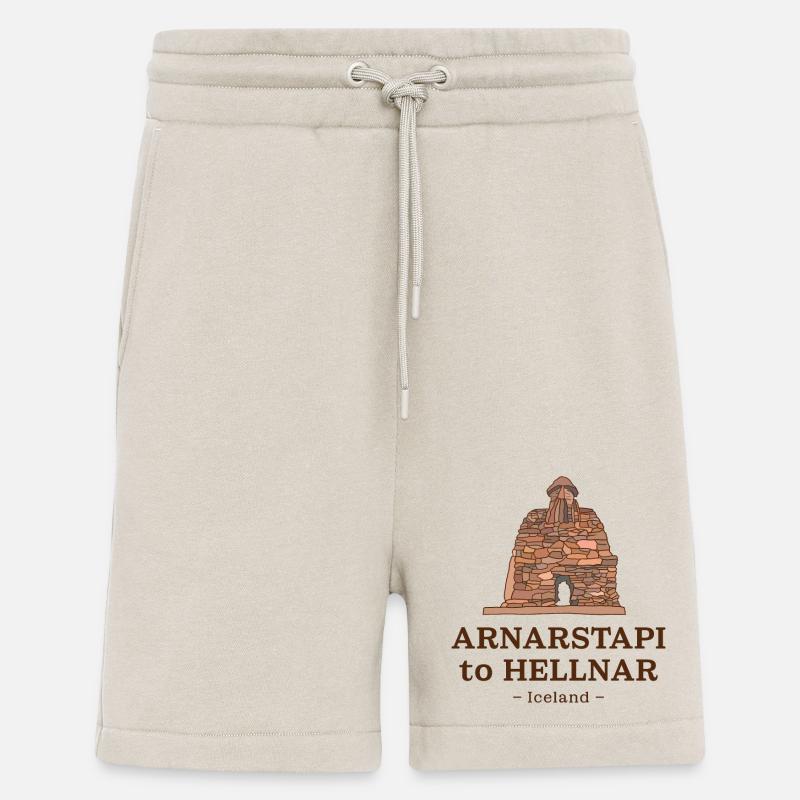 Arnarstapi to Hellnar – Iceland - Shorts - made by SPREAD - WARM CLAY