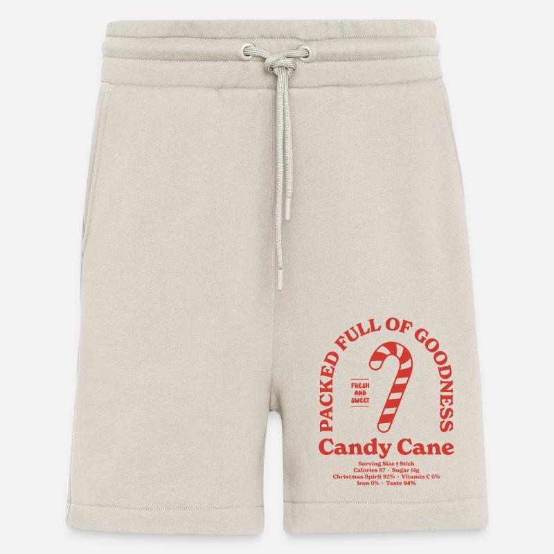Candy cane Nutritional - Shorts - made by SPREAD - WARM CLAY
