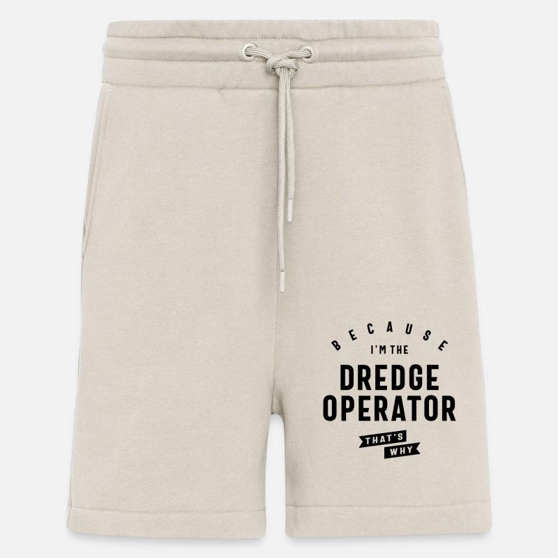 Dredge Operator Bold Statement - Shorts - made by SPREAD - WARM CLAY