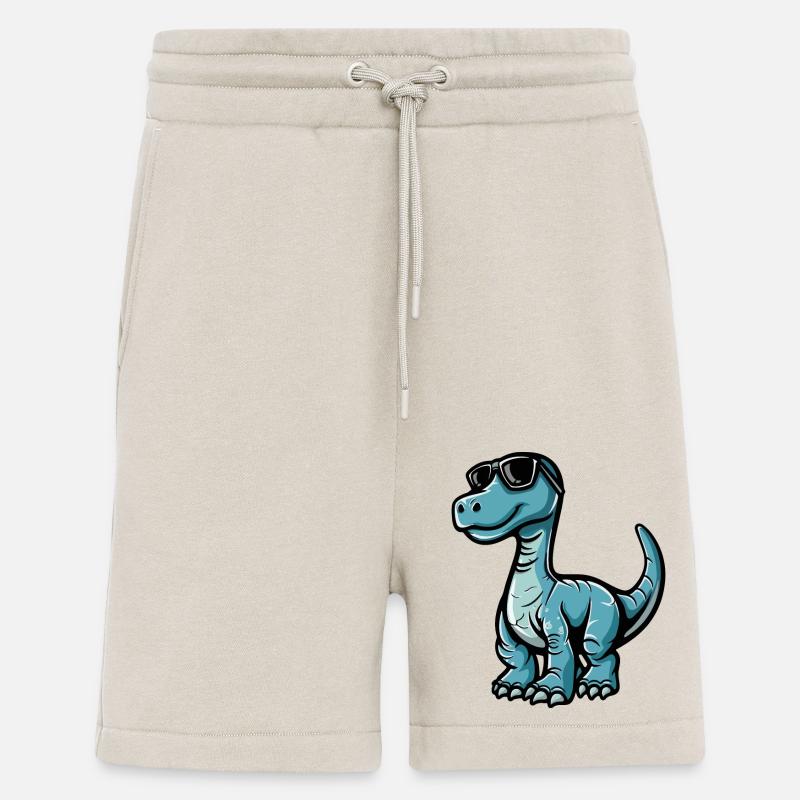 Dinosaurier brontosaurus Comic Cool - Shorts - made by SPREAD - WARM CLAY