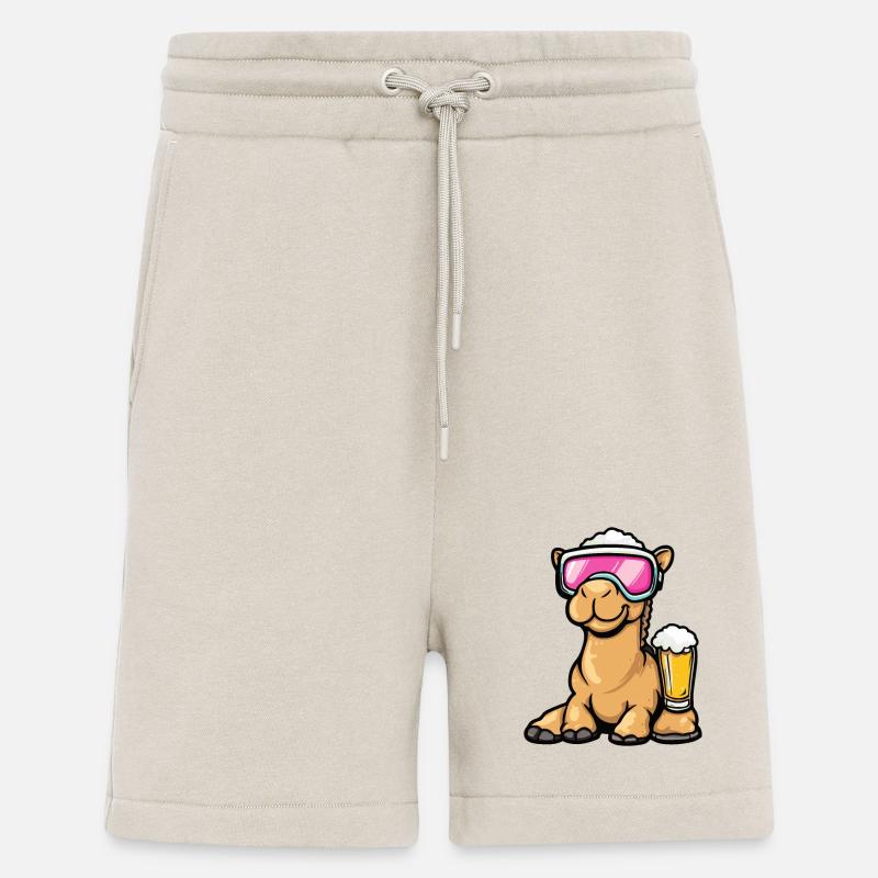 Bière de ski Camel - Short bio décontracté fabriqué en UE - WARM CLAY