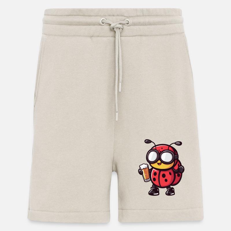 Bière de ski Ladybug - Short bio décontracté fabriqué en UE - WARM CLAY