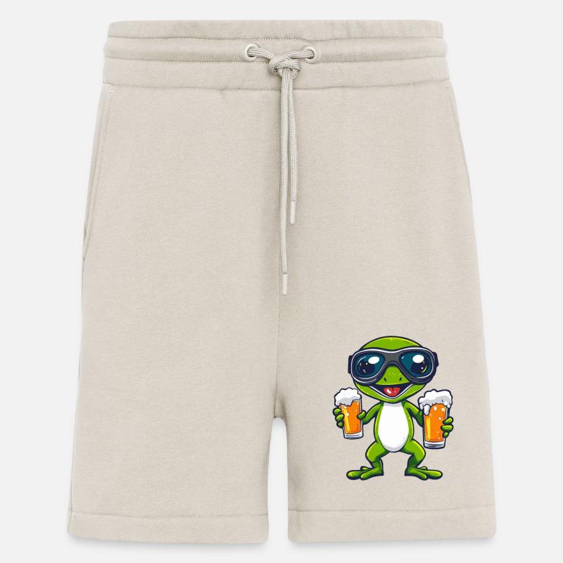 Echse Ski Bier - Shorts - made by SPREAD - WARM CLAY