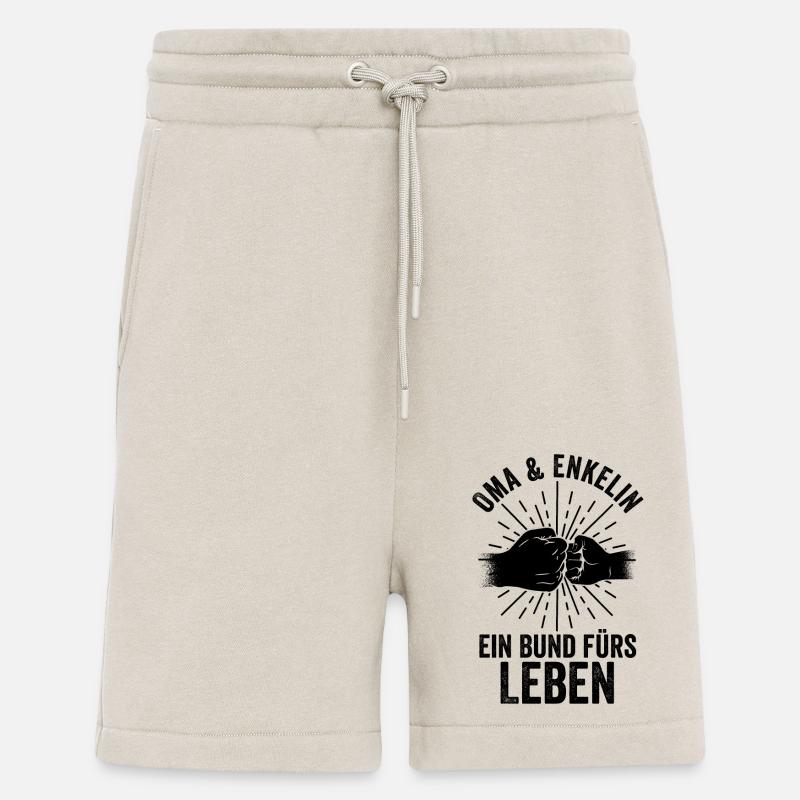 Großmutter Enkelin Oma - Shorts - made by SPREAD - WARM CLAY