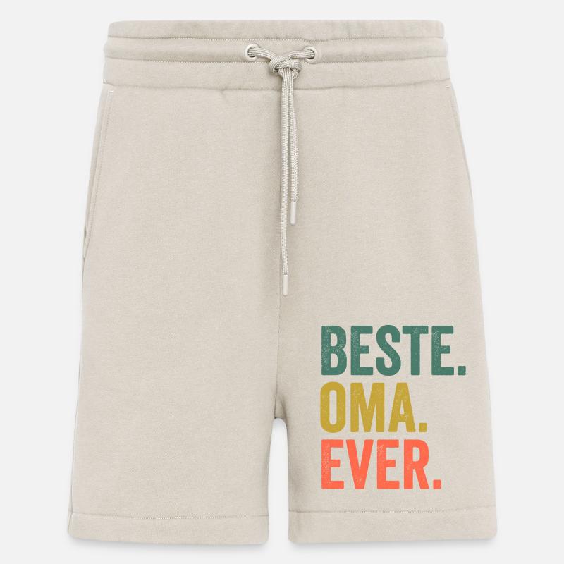 Großmutter Oma - Shorts - made by SPREAD - WARM CLAY