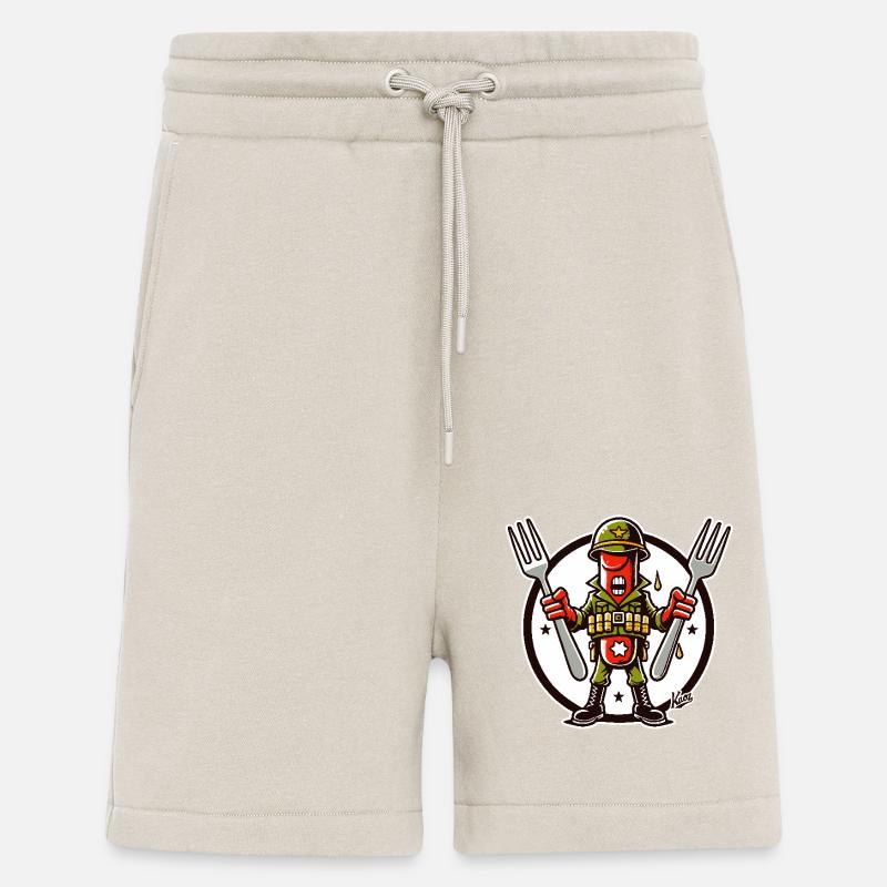 Lieutenant Commander Wurst - Shorts - made by SPREAD - WARM CLAY