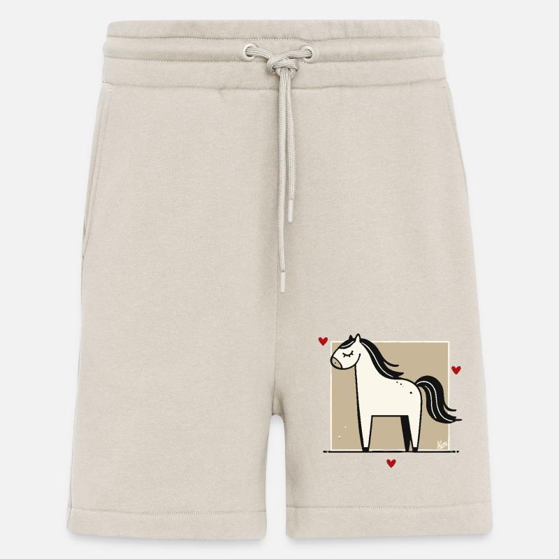 Ich liebe mein Pferd - Shorts - made by SPREAD - WARM CLAY
