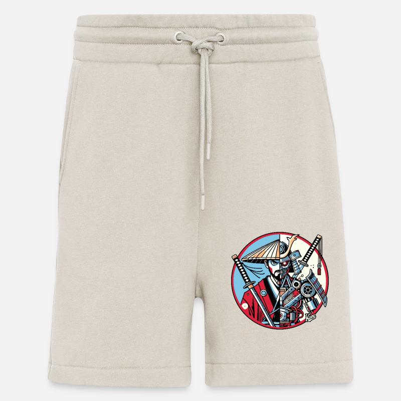 Samurai-Ronin oder Mecha-Shogun - Shorts - made by SPREAD - WARM CLAY