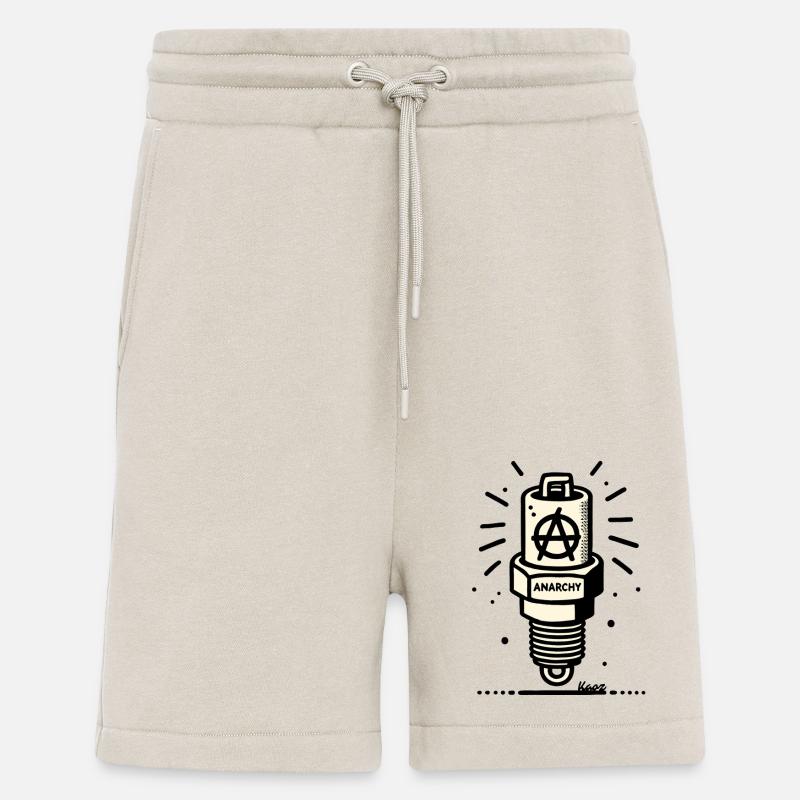 Anarchy Spark Plug - Shorts - made by SPREAD - WARM CLAY