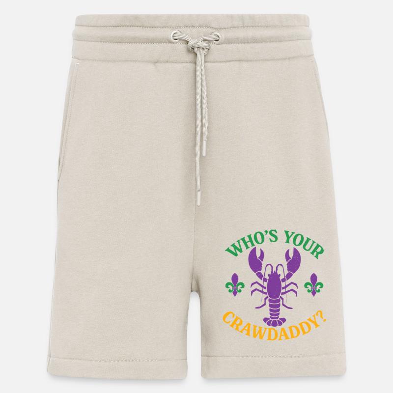 Wer ist dein Crawdaddy - Shorts - made by SPREAD - WARM CLAY