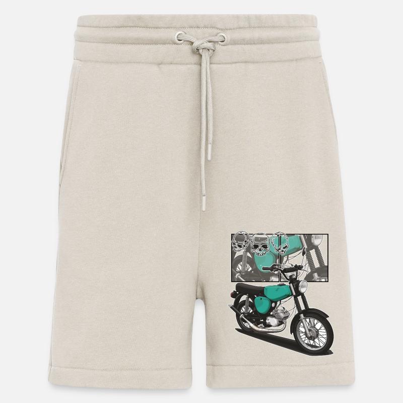 S51 (türkis) // Illustration - Shorts - made by SPREAD - WARM CLAY