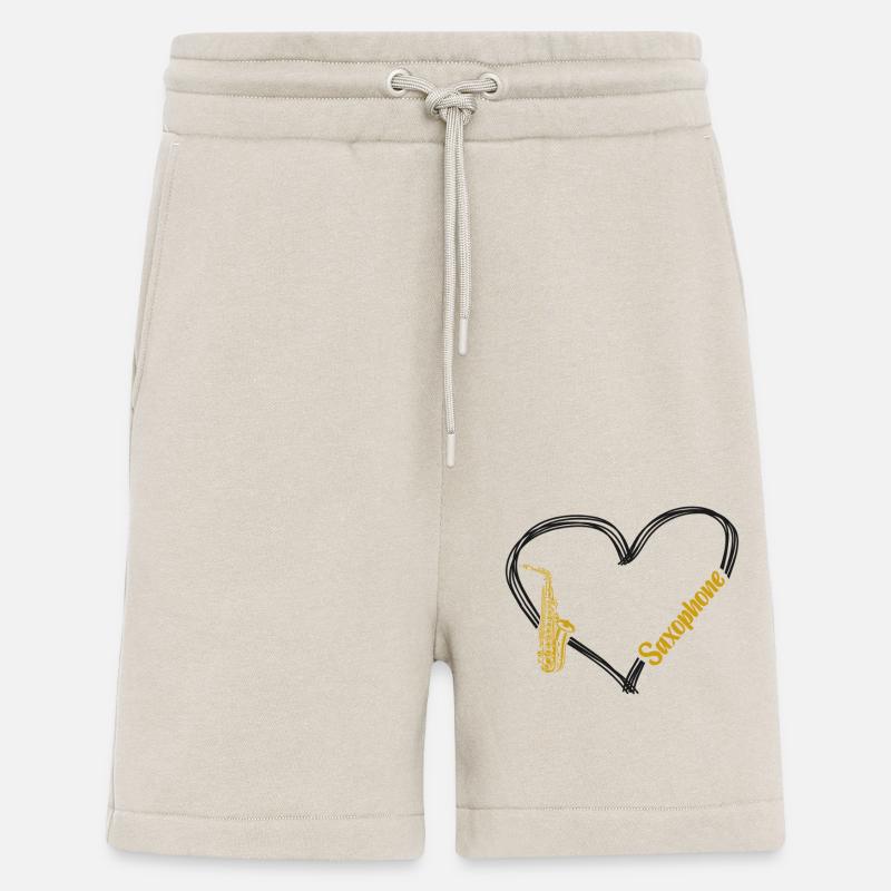 Saxophone Saxophone - Shorts - made by SPREAD - WARM CLAY