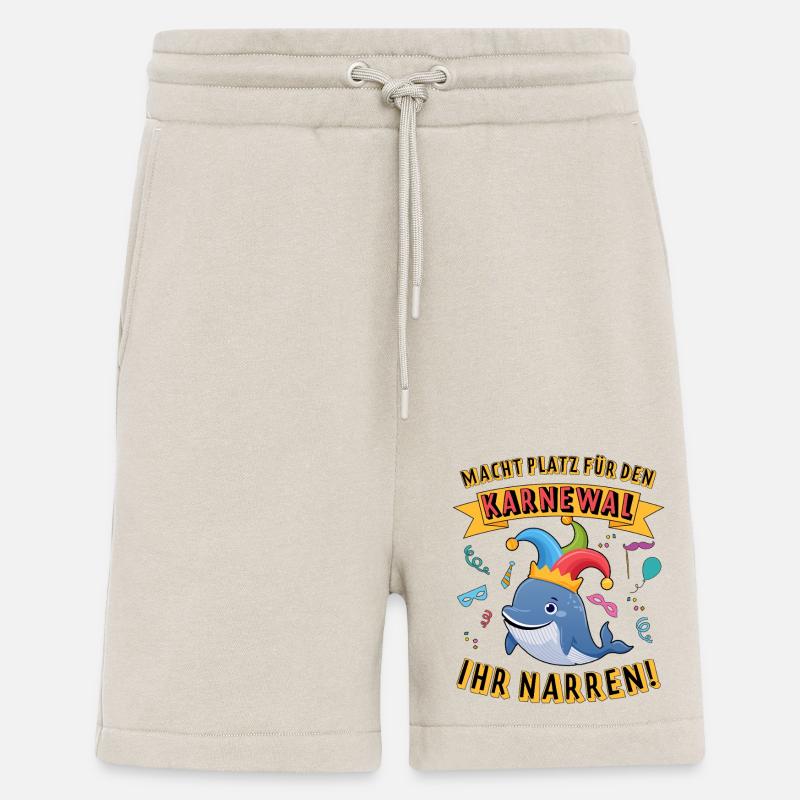 Confetti Carnival Fun Design Jesters - Shorts - made by SPREAD - WARM CLAY