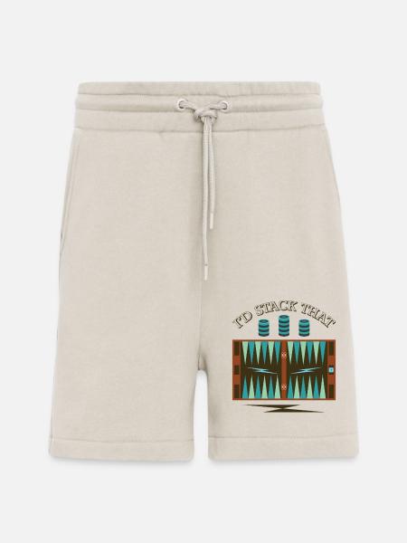 Backgammon Spiel - Shorts - made by SPREAD - WARM CLAY
