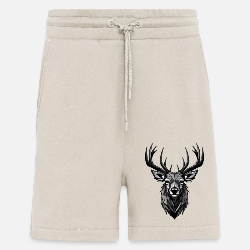 Hirsch Kopf - Shorts - made by SPREAD - WARM CLAY