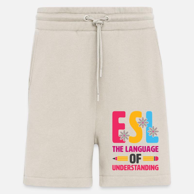 ESL-Lehrer ESL Unterricht - Shorts - made by SPREAD - WARM CLAY