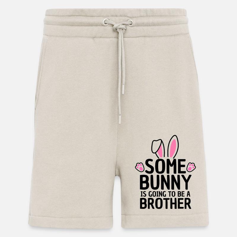 Funny Easter Sibling Design - Shorts - made by SPREAD - WARM CLAY