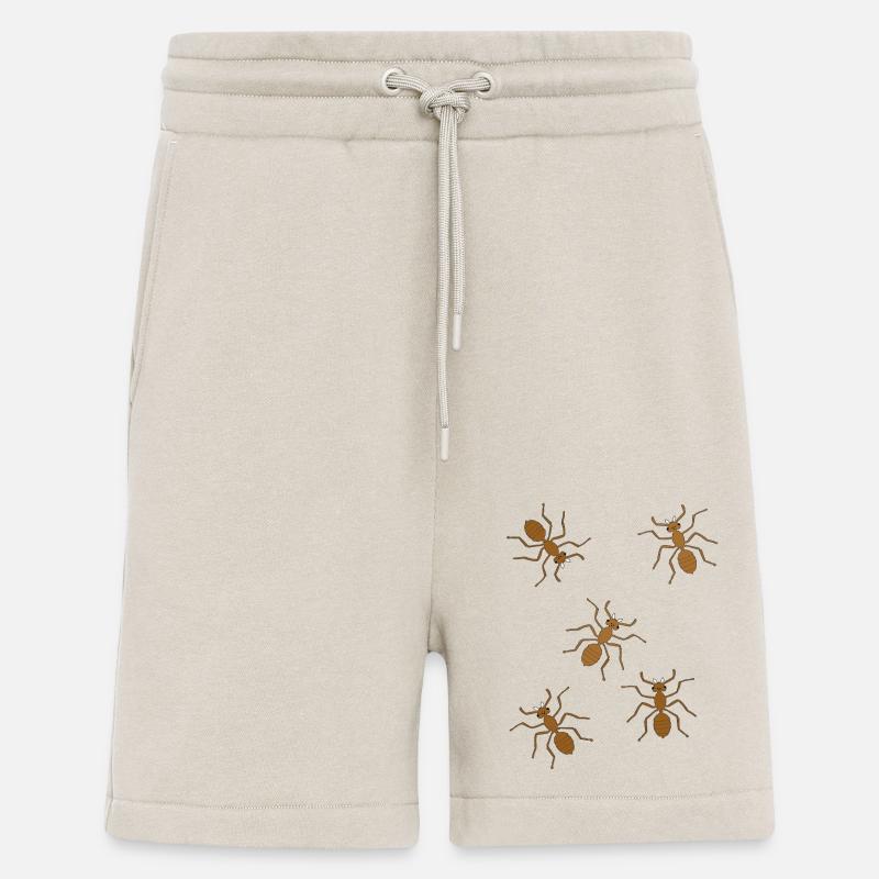 fourmis insectes insecte fourmi - Short bio décontracté fabriqué en UE - WARM CLAY