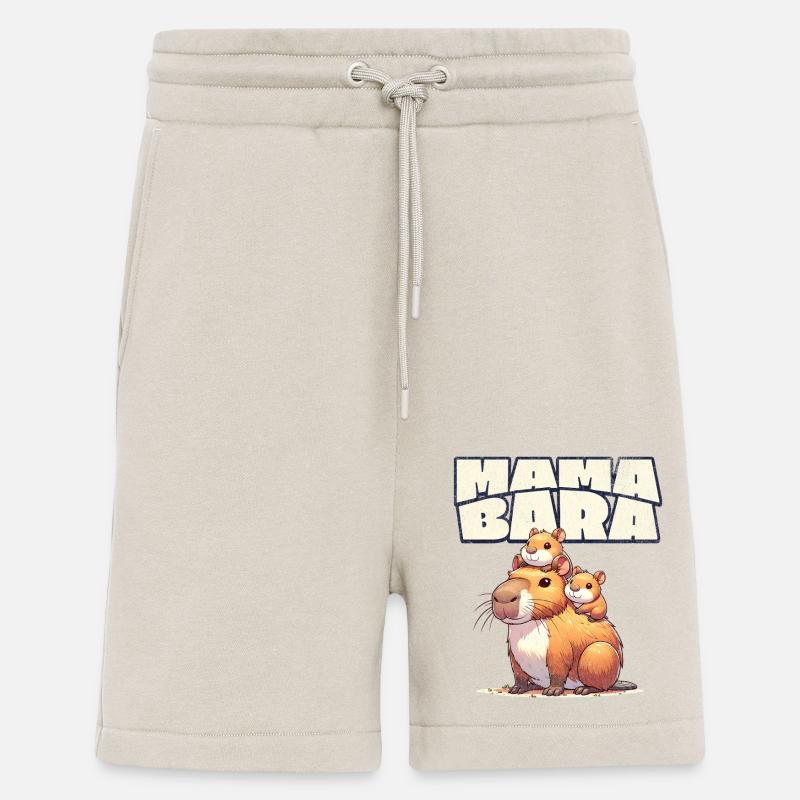 Mamabara Mutter Capybara - Shorts - made by SPREAD - WARM CLAY
