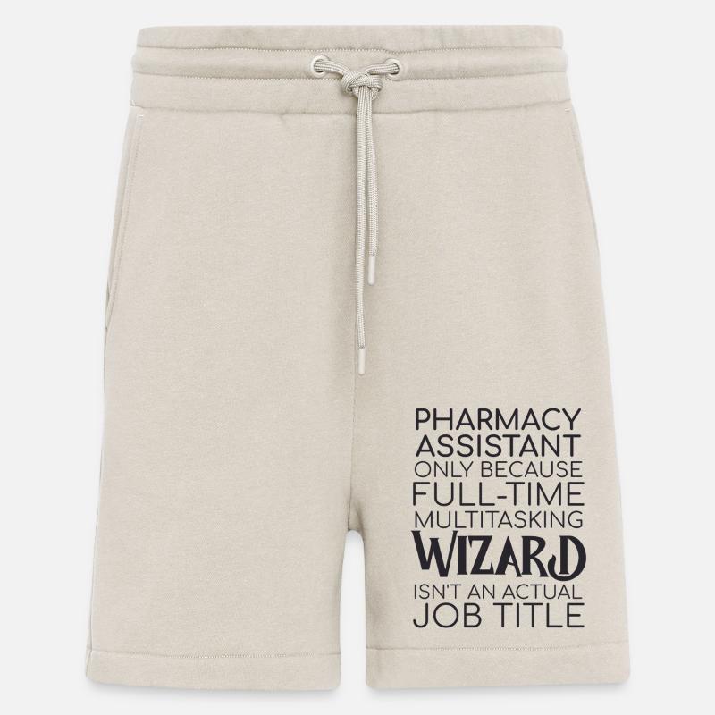 Assistant en pharmacie Assistant - Short bio décontracté fabriqué en UE - WARM CLAY